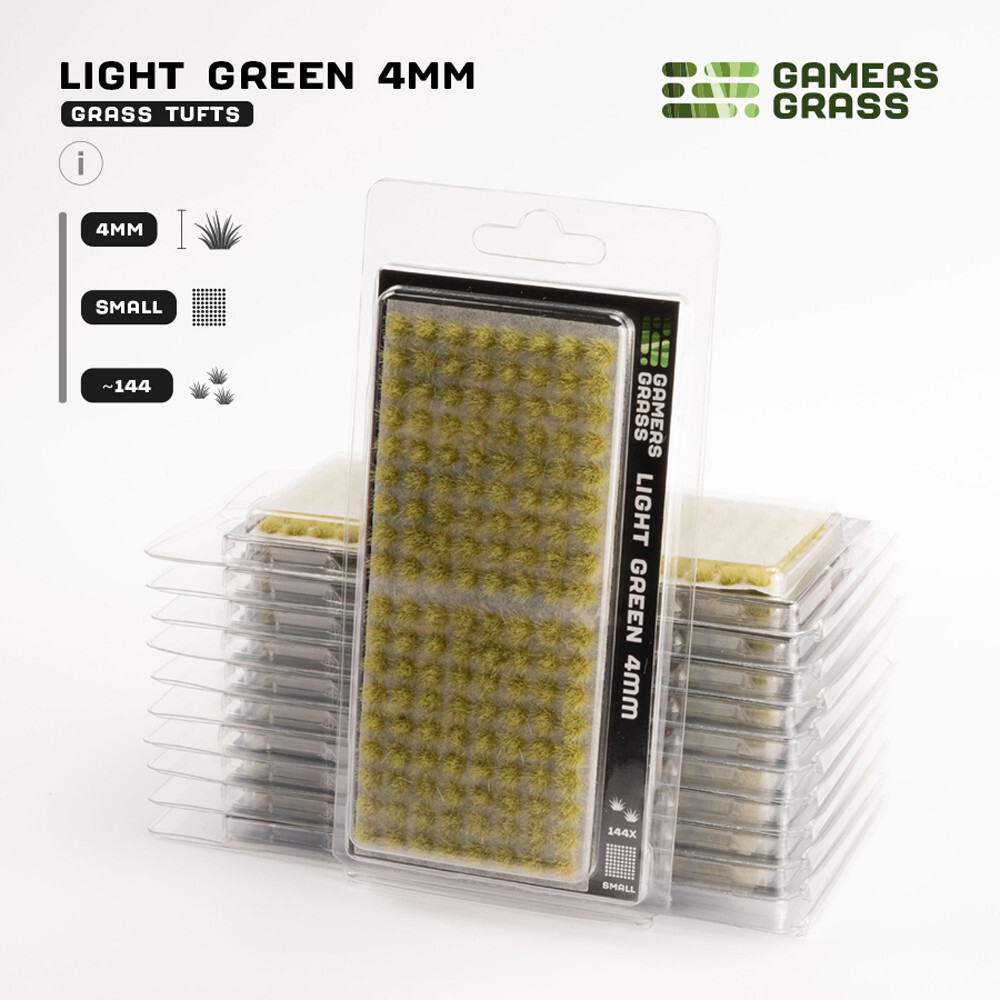 

Аксессуары Gamers Grass Gamers Grass Tufts: Light Green - Small 4mm