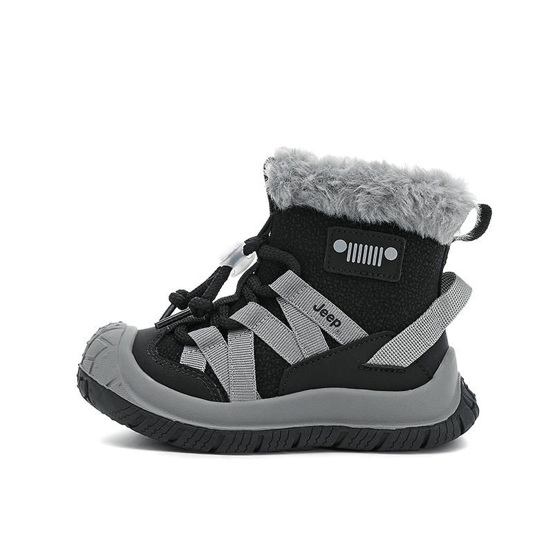 

Jeep Утепленные ботинки Black Gray для детей