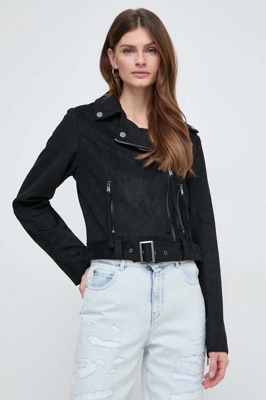 

Байкерская куртка Guess, черный