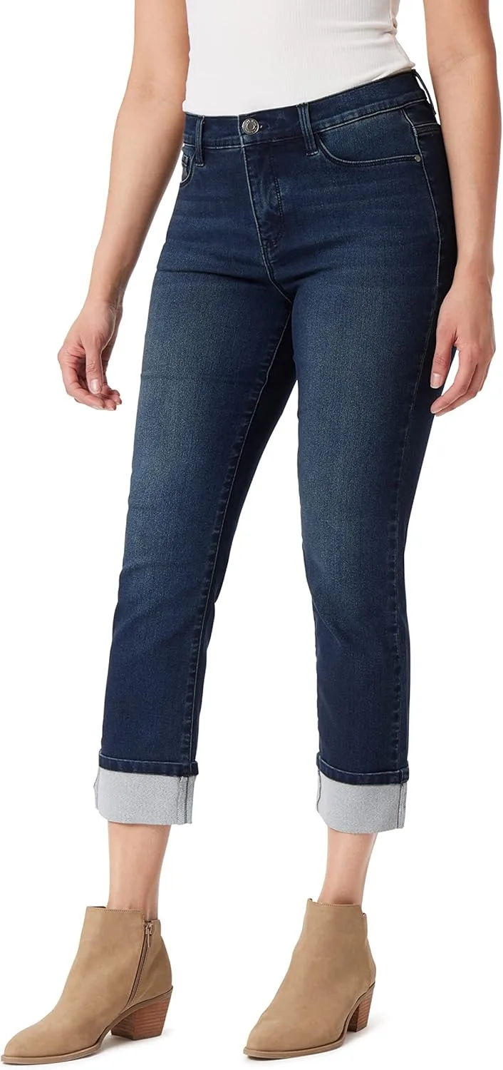 

Женские джинсы Angels Forever Young Forever Deep Roll Cuff Ankle High-Rise