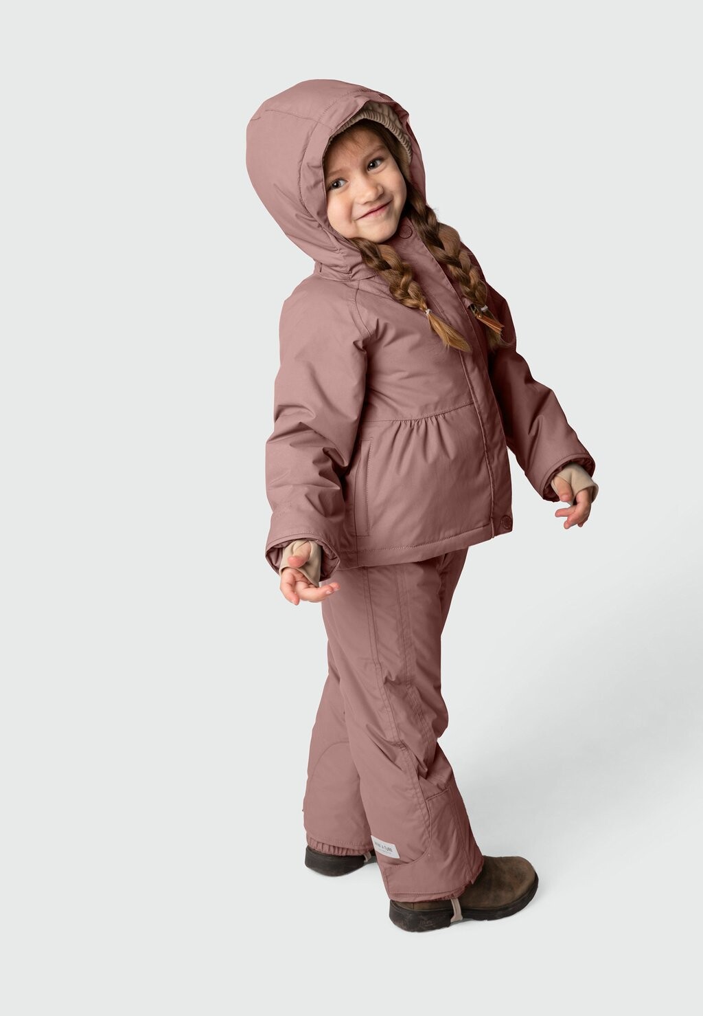 

Зимняя куртка BRIDDINE MINI A TURE, лиловый