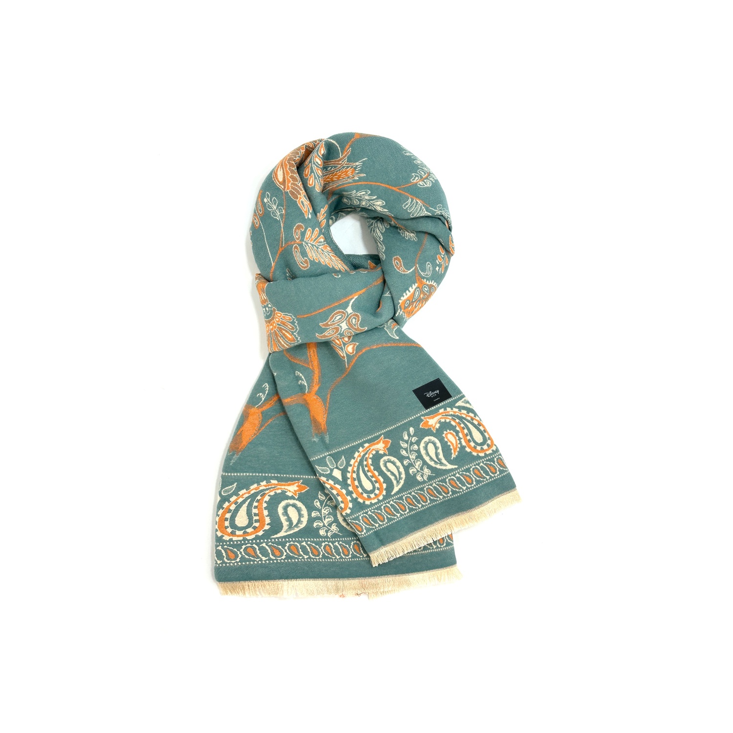 

Disney Вязаный шарф унисекс, Sky Blue Orange