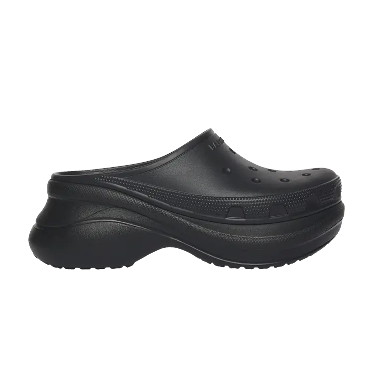 Кроссовки Crocs x Balenciaga Wmns Pool Slide Sandal, черный