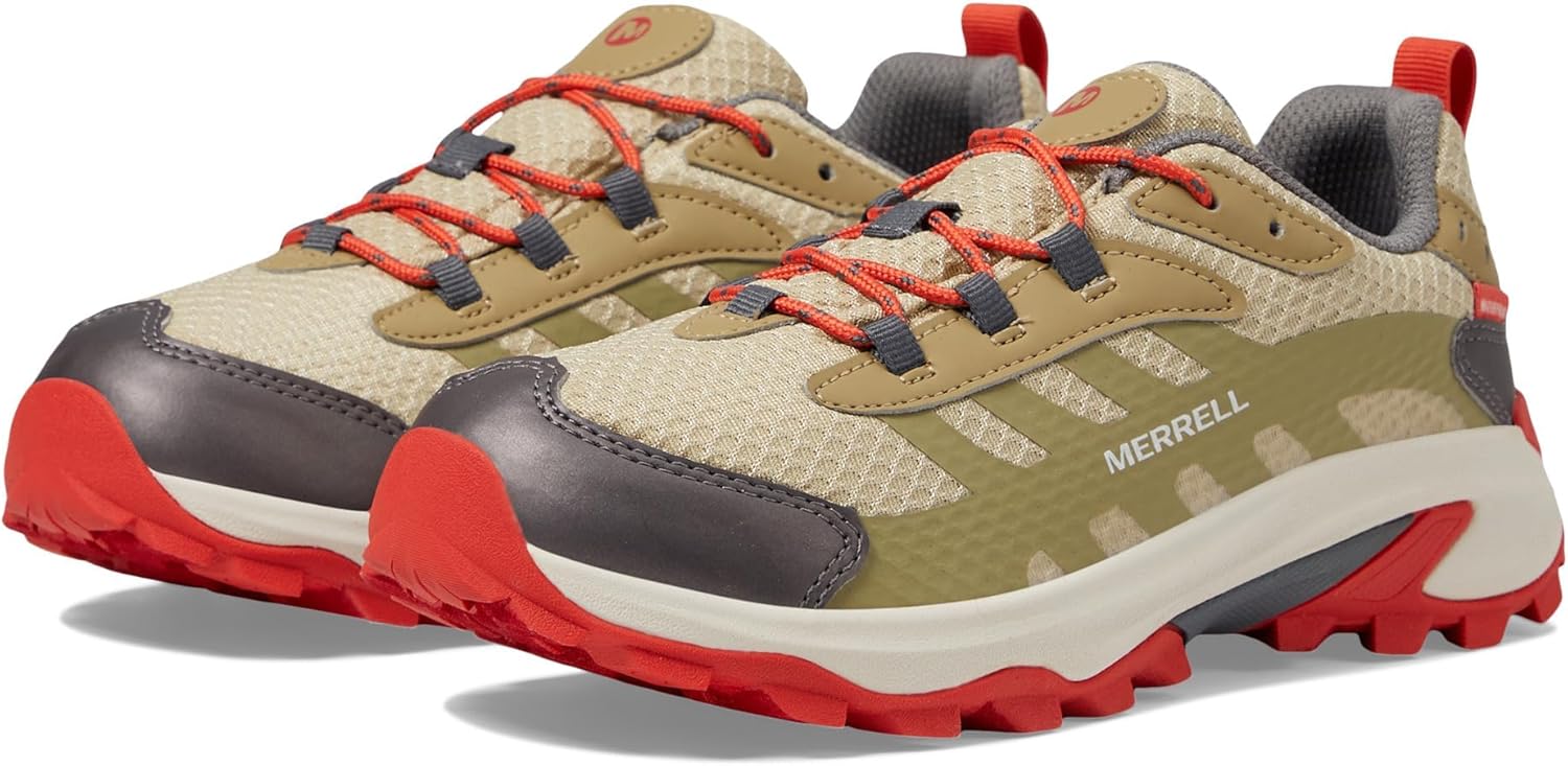 Детские водонепроницаемые кроссовки Merrell Moab Speed 2 унисекс, Coyote — фото 2