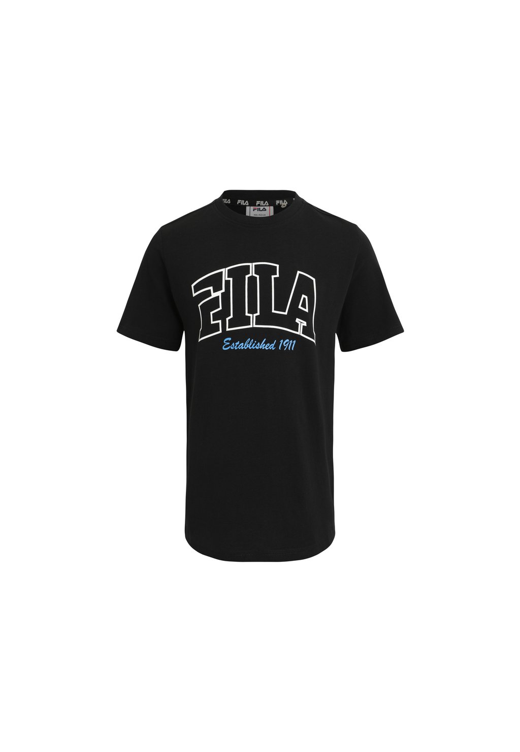 

Футболка с принтом Fila, черный