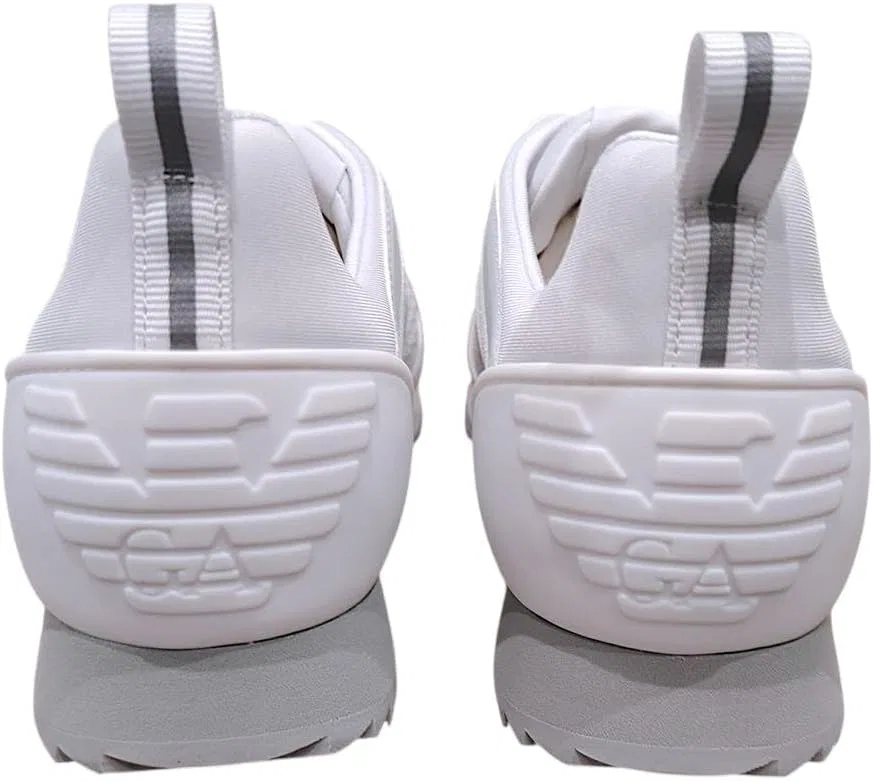 Мужские кроссовки EA7 Emporio Armani 7X000334AF18610 8033995876628 - 42, White / Silver — фото 3