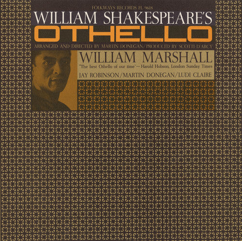 

CD диск Marshall, William: Othello: William Shakespeare