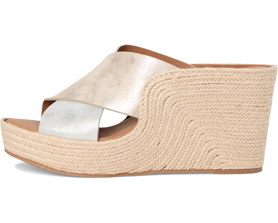 Туфли Gentle Souls by Kenneth Cole Porto, цвет Silver/Gold Leather — фото 4