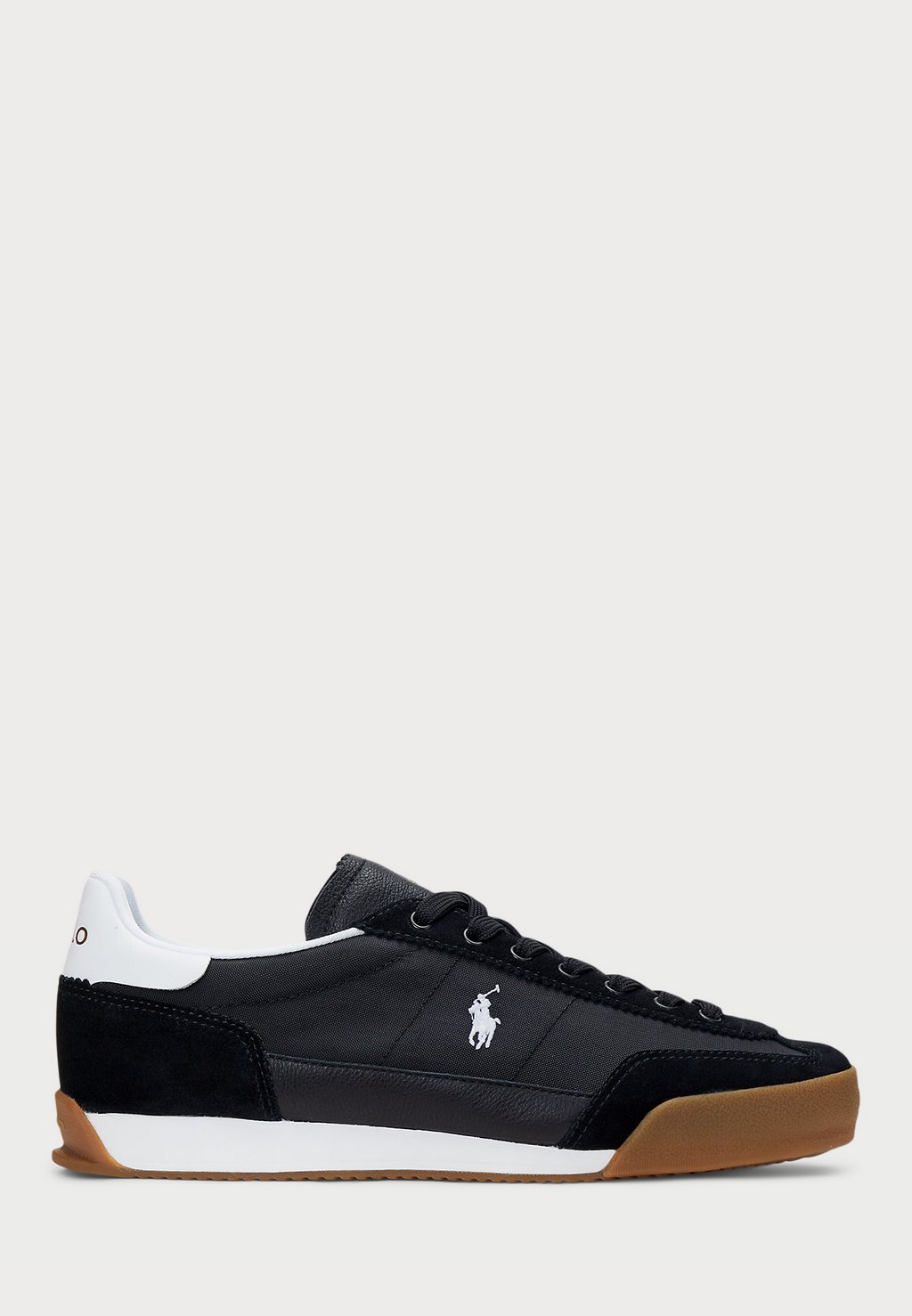 

Кроссовки HESTER SUEDE & CANVAS SNEAKER Polo Ralph Lauren, черный