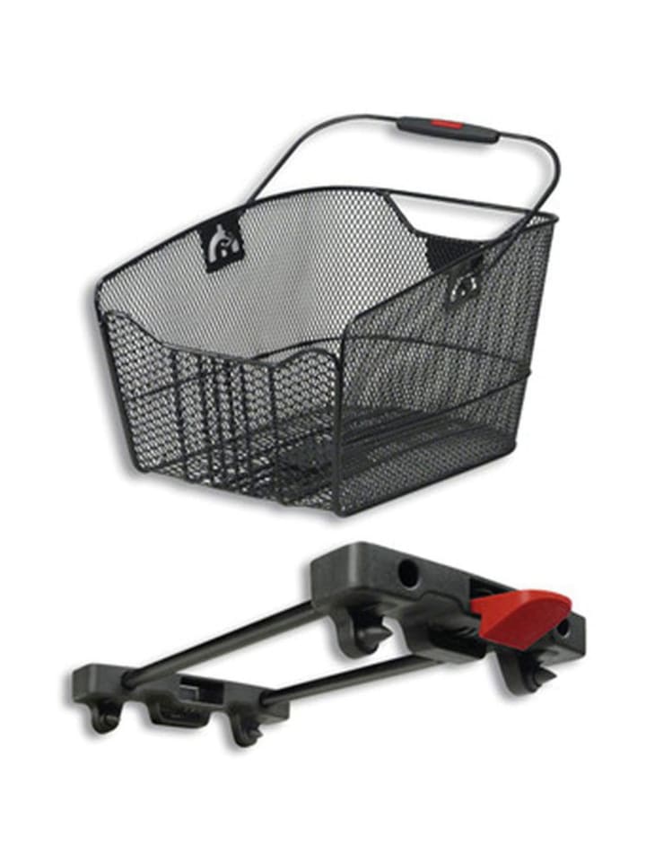 

KLICKfix Задняя корзина Citymax Racktime черного цвета