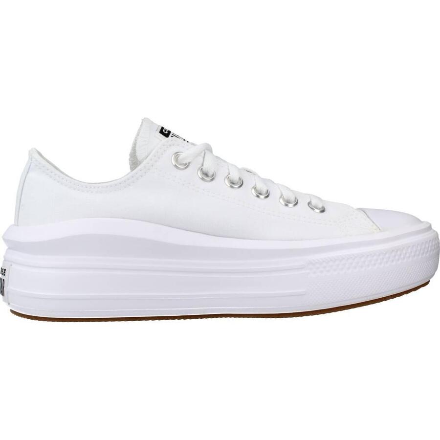 Кроссовки Converse Chuck Taylor All Star Move OX, белые, женские