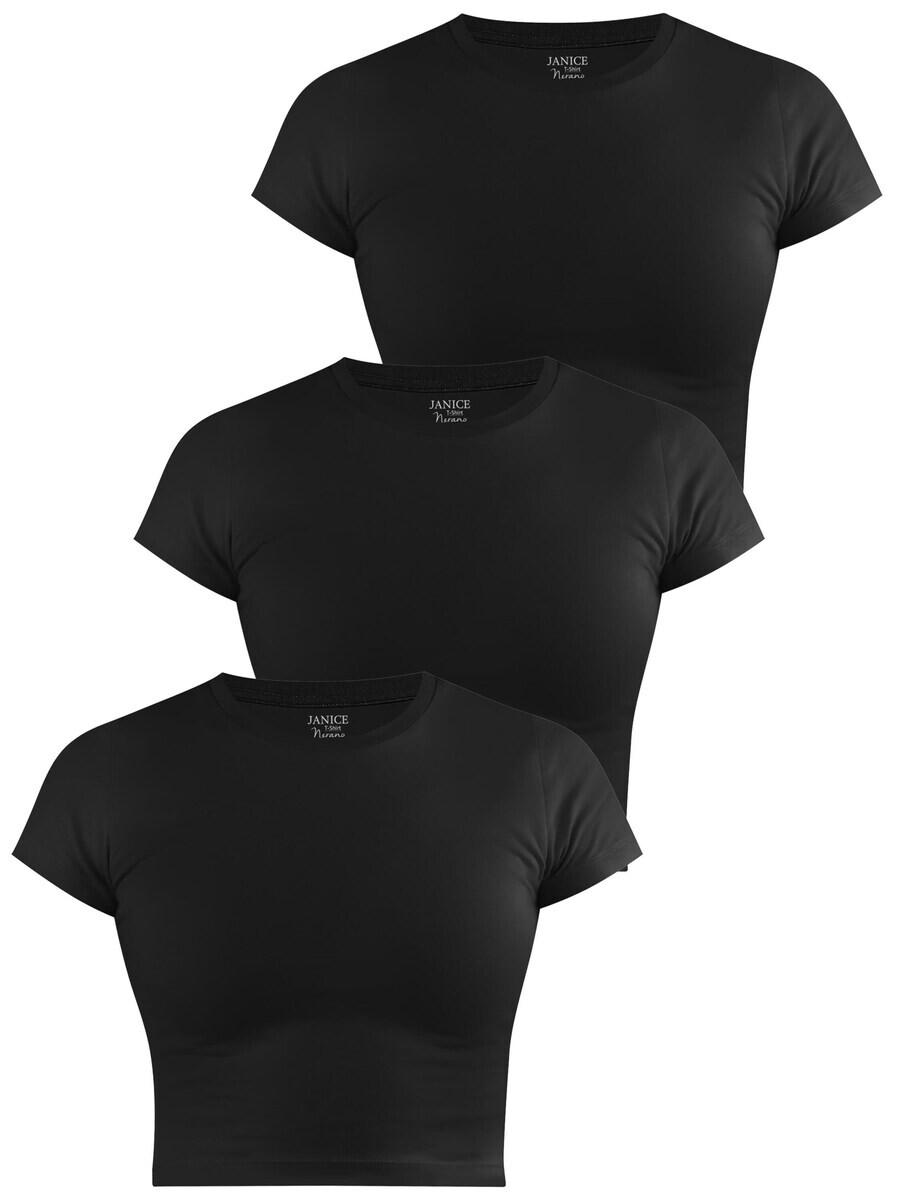 

Футболка Janice Shirt Nerano, черный