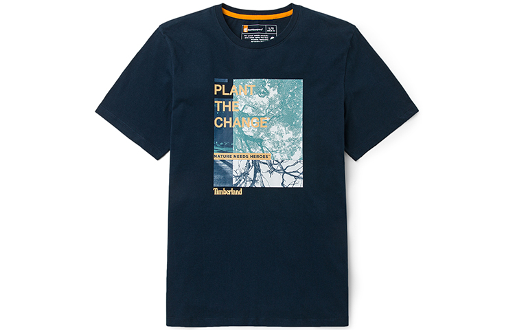 

Футболка мужская темно-сапфировая Timberland