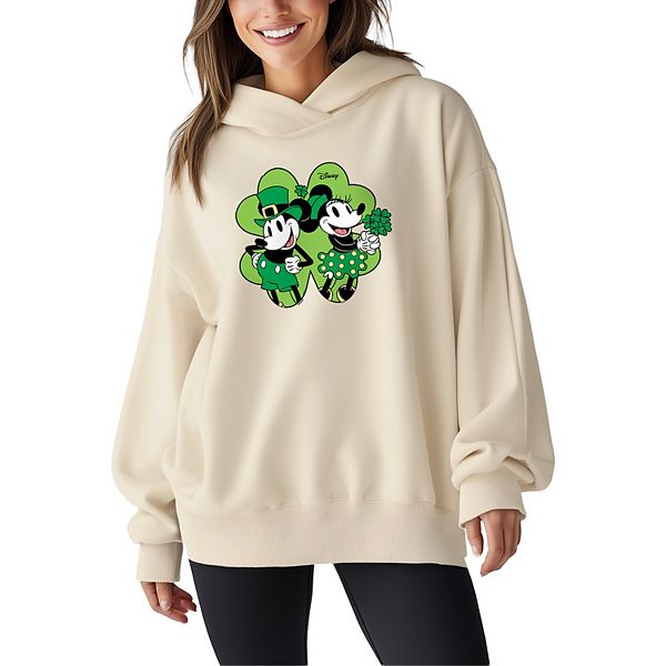 

Женский оверсайз худи с Микки и Минни Маус Disney, Cream