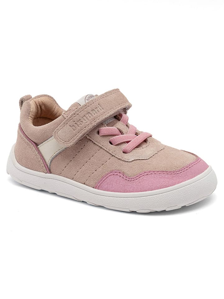 

Кроссовки на шнуровке bisgaard, цвет beige/rosa