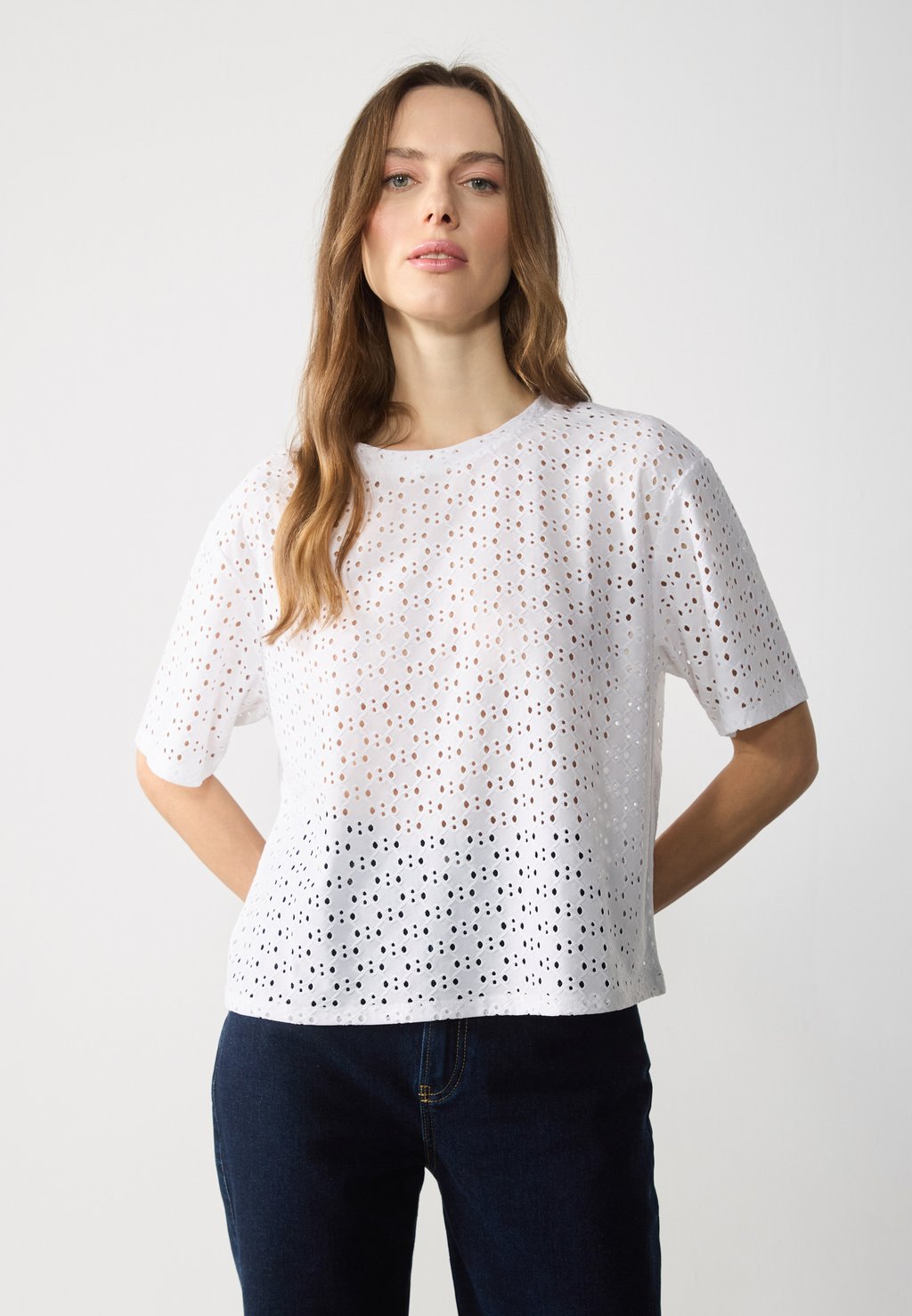 

Футболка с принтом Anna Field by Zalando, белый