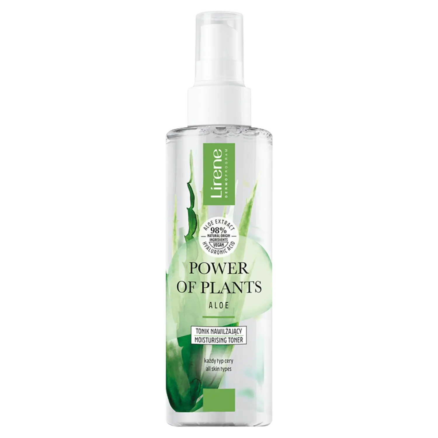 

Увлажняющий тоник для лица Lirene Power Of Plants, 200 мл