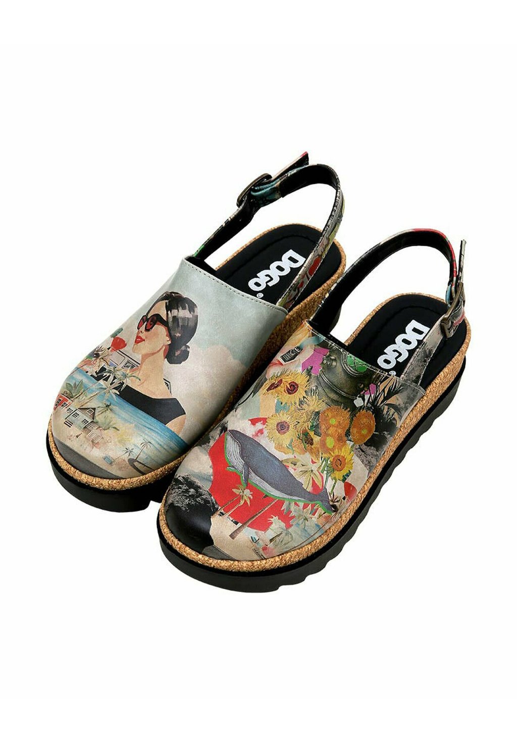 Босоножки на платформе AKITA LUCID DREAMING - Platform heels Dogo, цвет Natur — фото 2