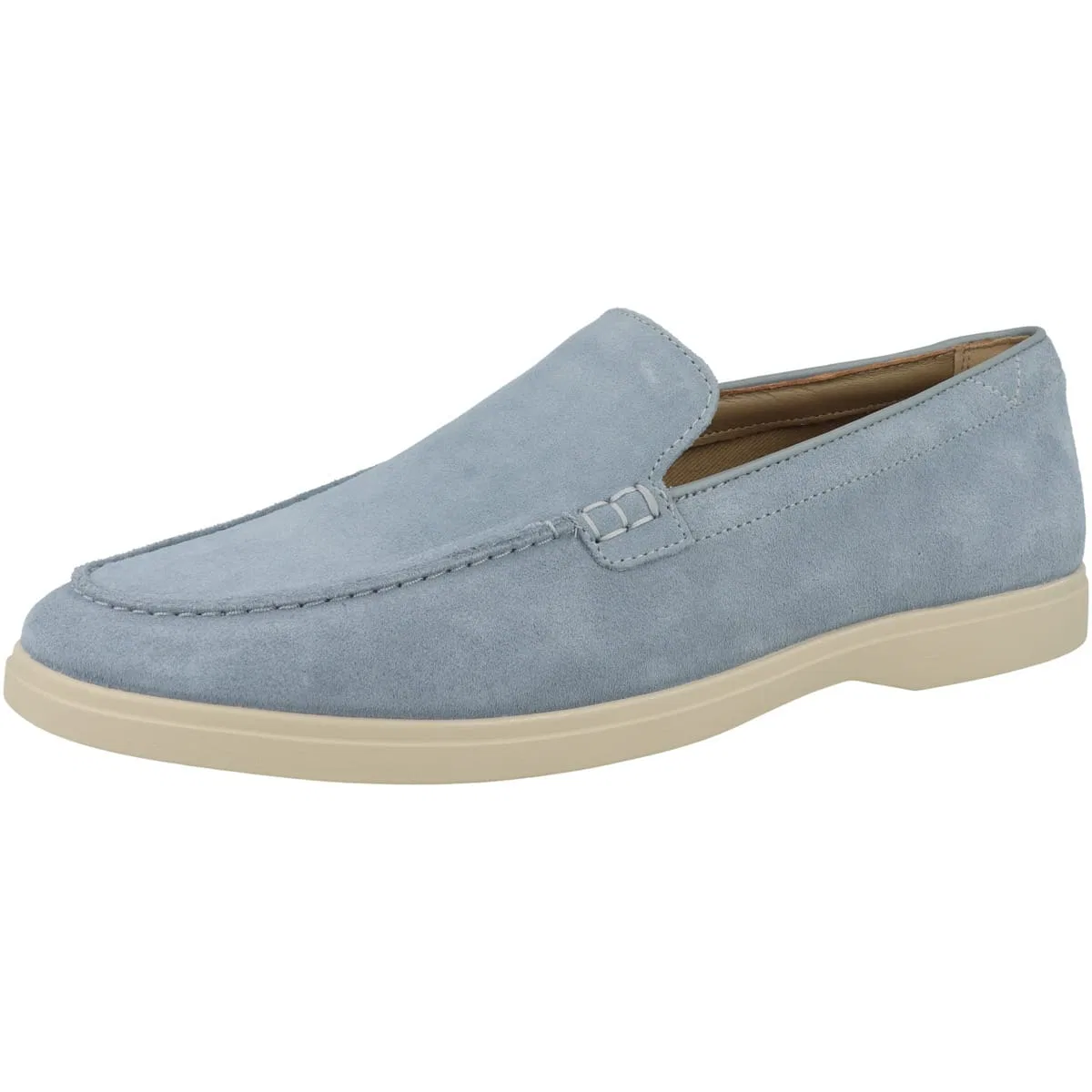 Слипперы Torford Easy, Clarks, светло-синий — фото 4