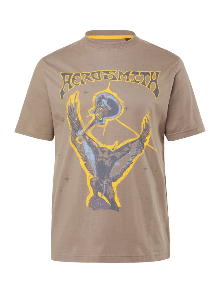 

Футболка с короткими рукавами темно-серого цвета JP1880, Серый, Футболка с короткими рукавами темно-серого цвета JP1880