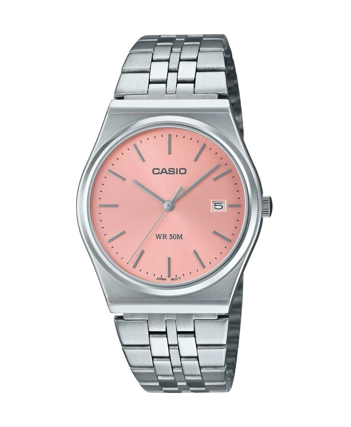 

Стальные часы кварцевые аналог Casio, серый