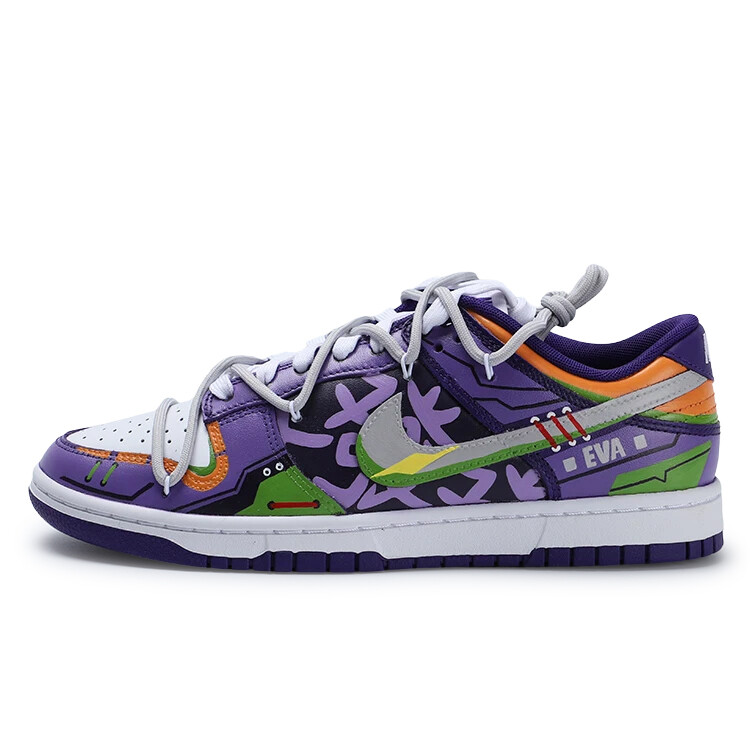 

Кроссовки Nike Skateboarding Shoes Men Low-top Purple, фиолетовый