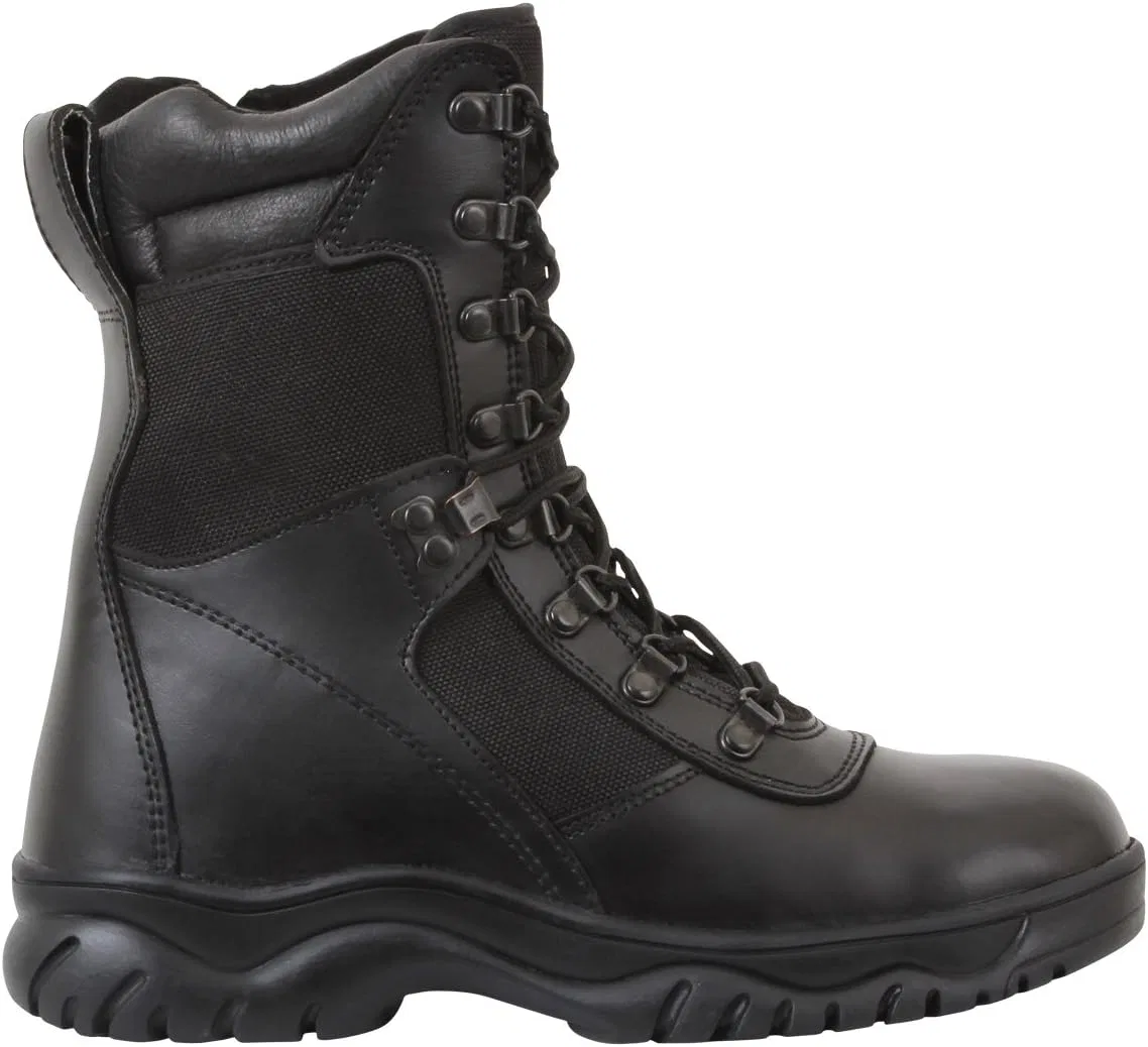 Ботинки Rothco 8" Tact Side Zip Boot, Black — фото 2