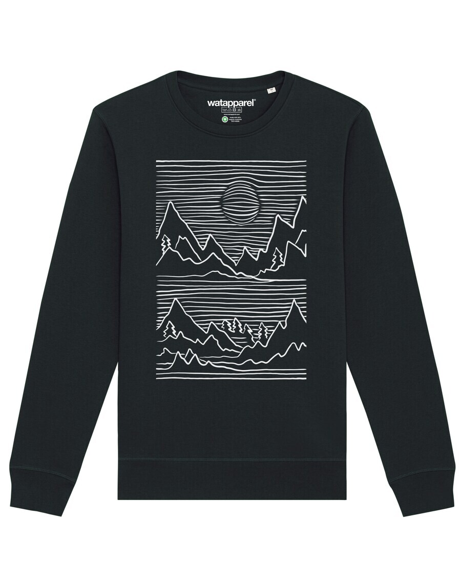 

Свитер Watapparel Sweatshirt Mountains, черный