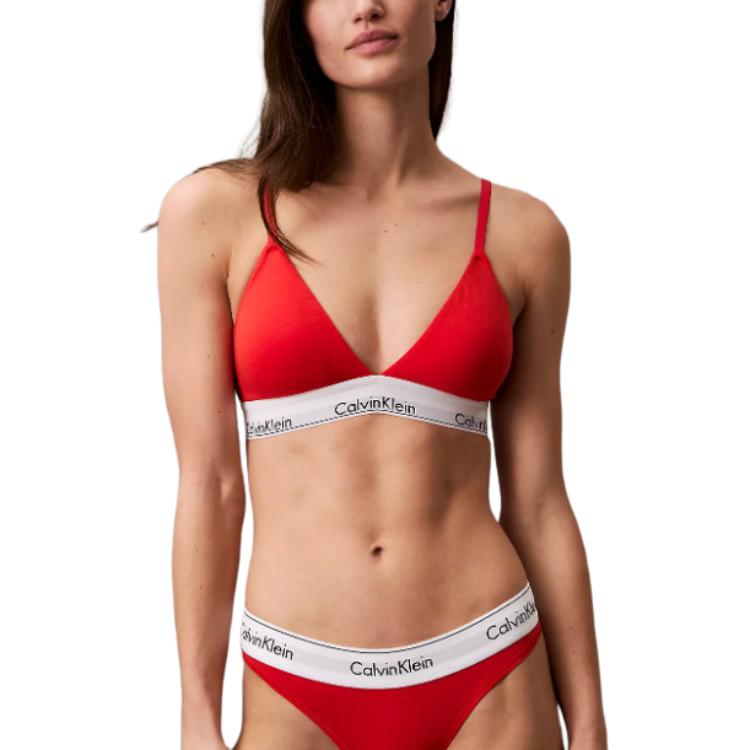 

Женский бюстгальтер Calvin Klein, красный