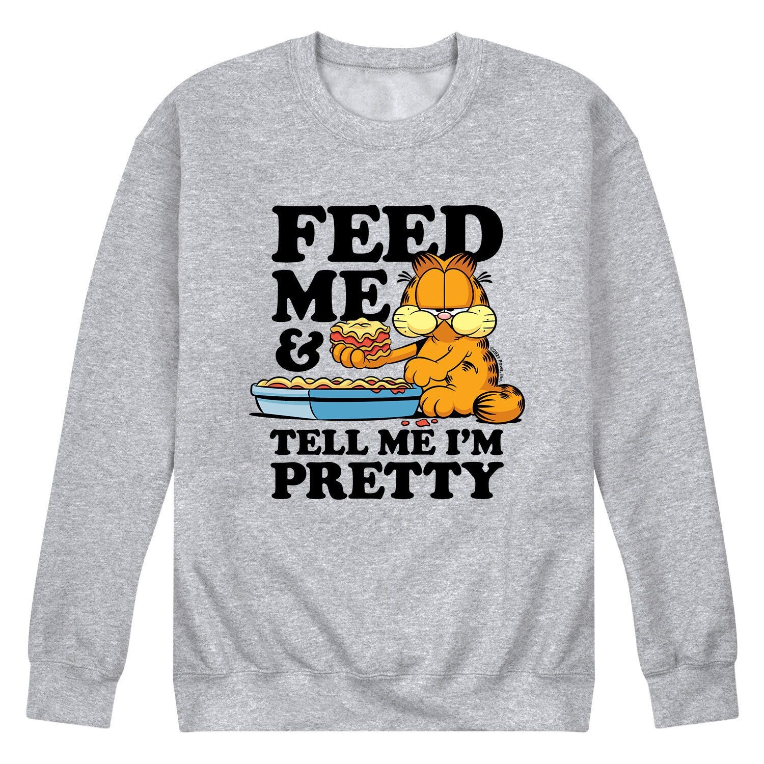 

Мужской свитшот Garfield Feed Me Licensed Character