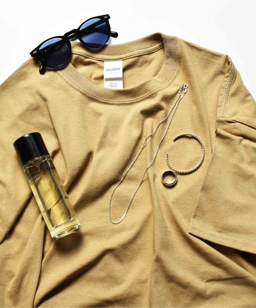 

Футболка с коротким рукавом оверсайз, из ультрахлопка (170 г) GILDAN, темно-бежевый