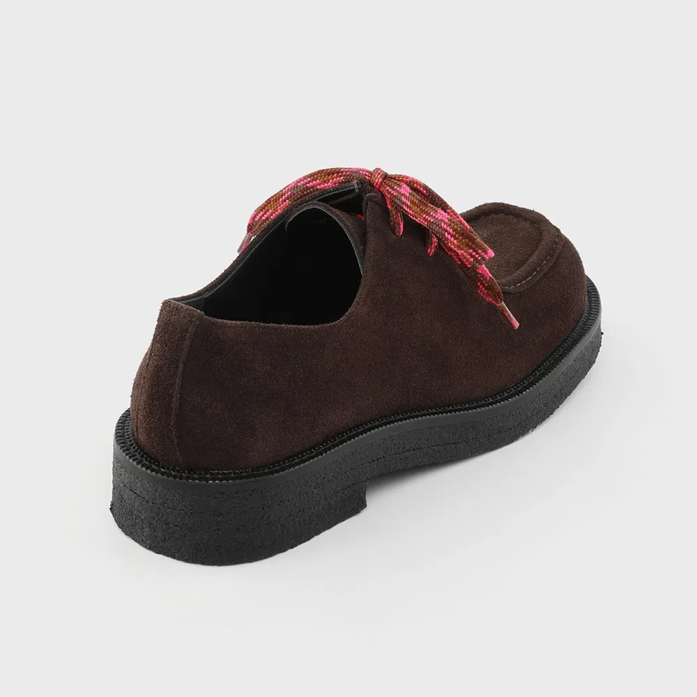 Мужские туфли Awsb Roisy Crepe Sole, тёмно-фиолетовые, от Awesomebee — фото 4
