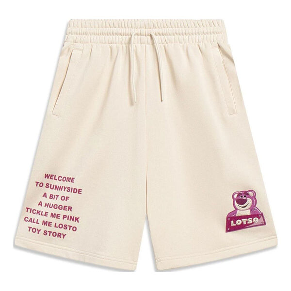 

Шорты x disney toy story graphic shorts 'beige' Li-Ning, бежевый