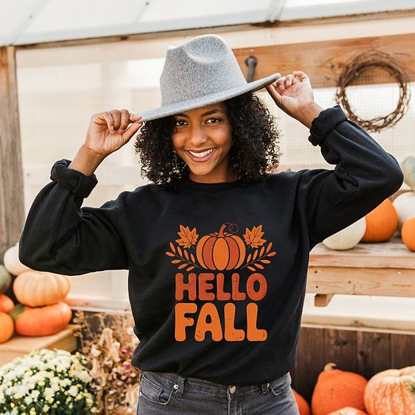 

Графический свитшот Hello fall pumpkin distressed Simply Sage Market, Midnight, Зеленый, Графический свитшот Hello fall pumpkin distressed Simply Sage Market, Midnight
