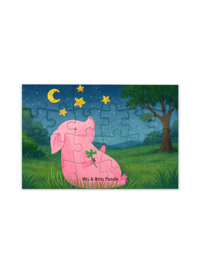 

Mr. & Mrs. Panda Головоломка «Свинья-паук: Счастливый дизайн» без надписи белым цветом