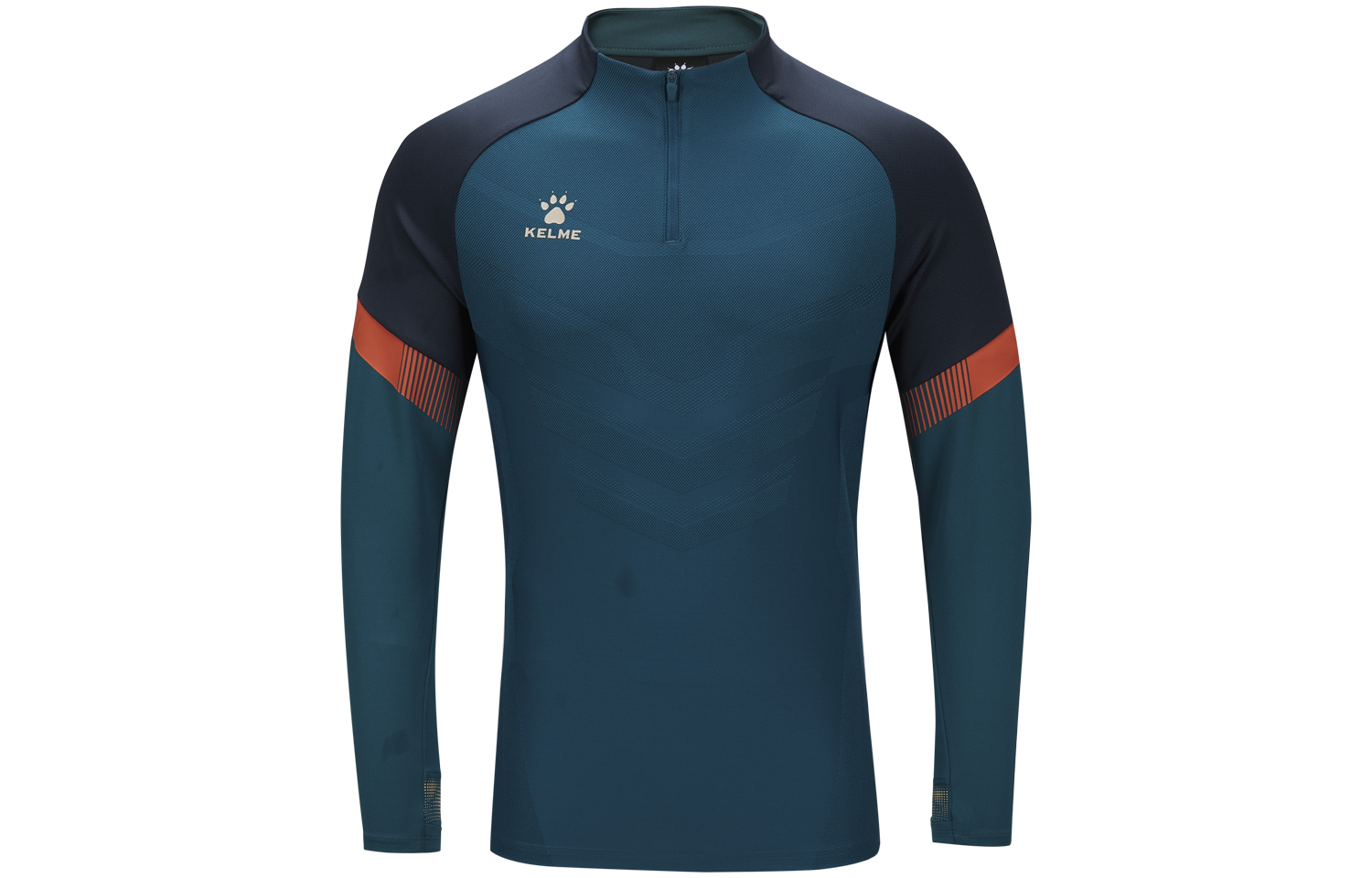 

Свитшот унисекс KELME, Темно-чернильный зеленый