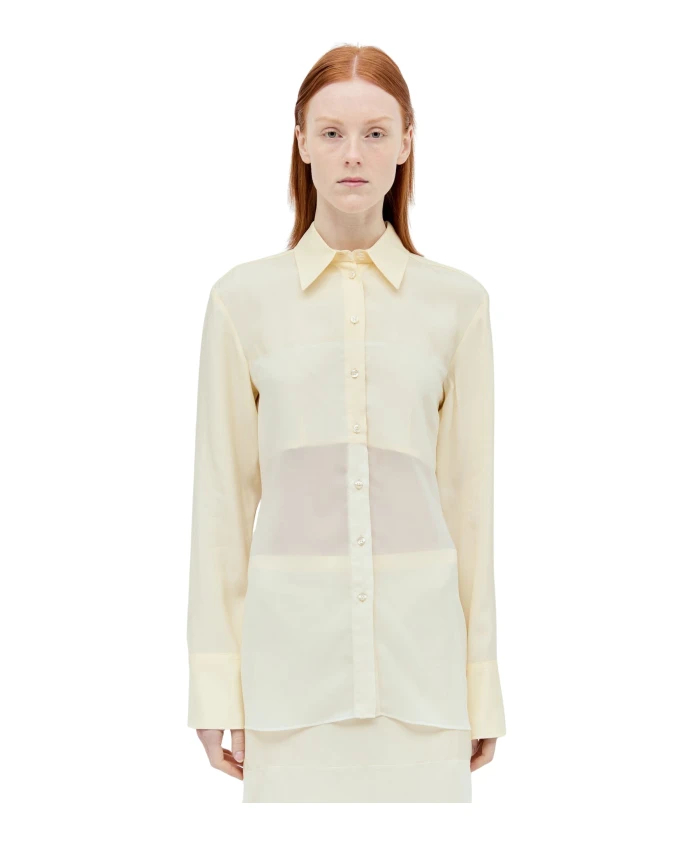 

Двухслойная рубашка Tã¼Ll Sportmax, желтый