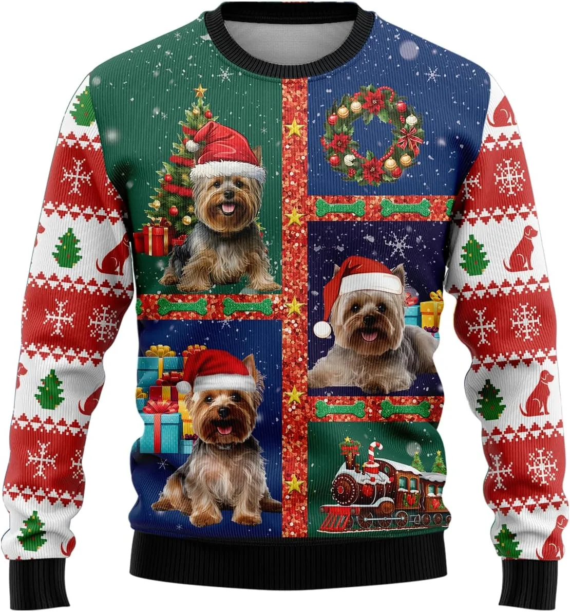 

Свитер Funny Pet Lover Xmas Ugly Christmas для мужчин 228CLOSET