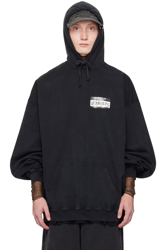 

Моя худи Vetements Vetements, черный