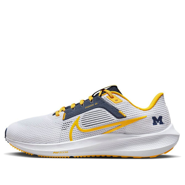 

Кроссовки air zoom pegasus 40 'michigan' Nike, белый