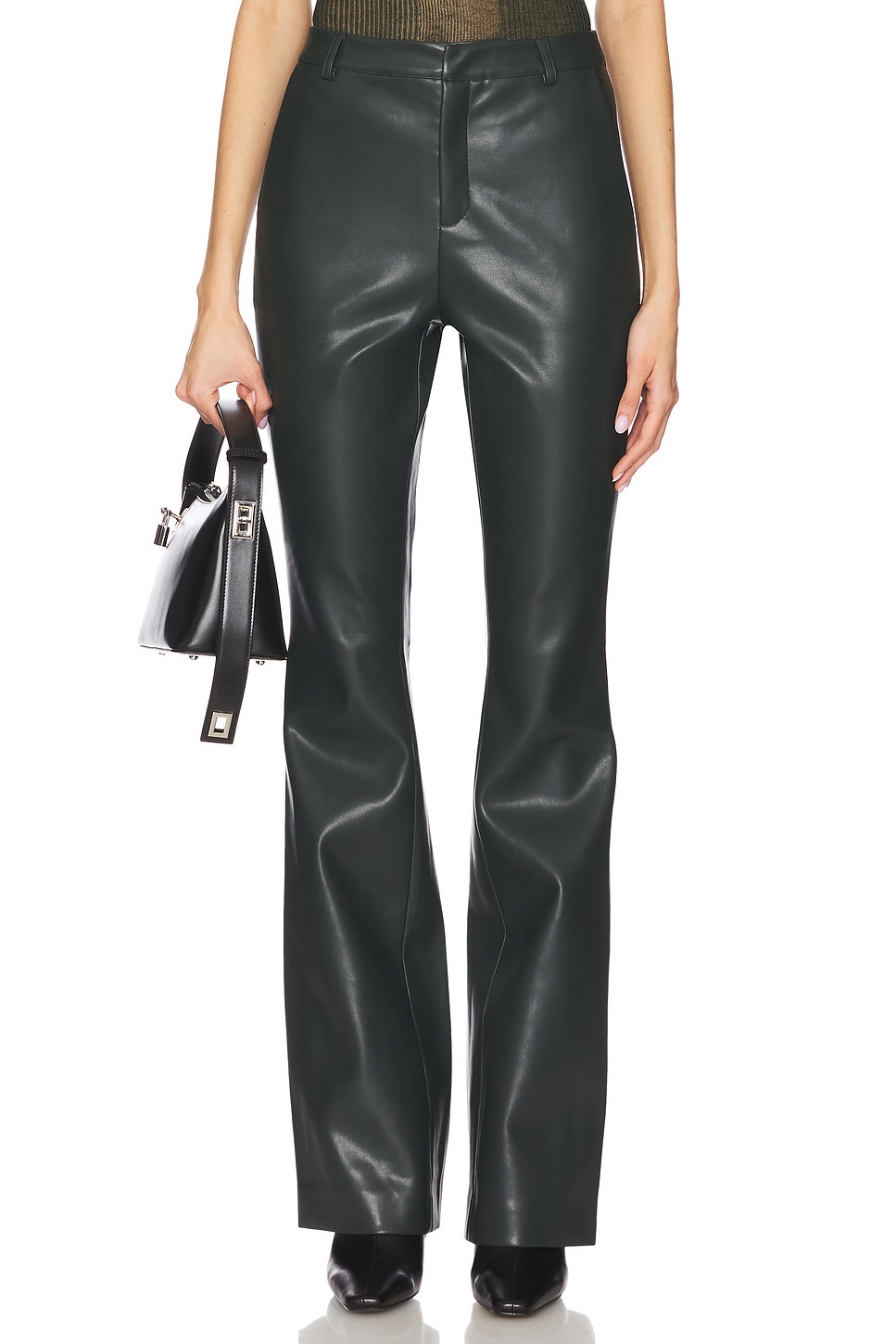 

Брюки из искусственной кожи Ronja Ser.O.Ya, forest green