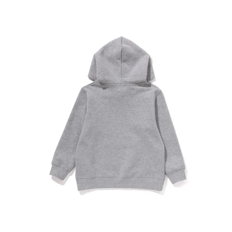 Свитшот детский для возраста 3-7 лет A BATHING APE, серый gyx — фото 4