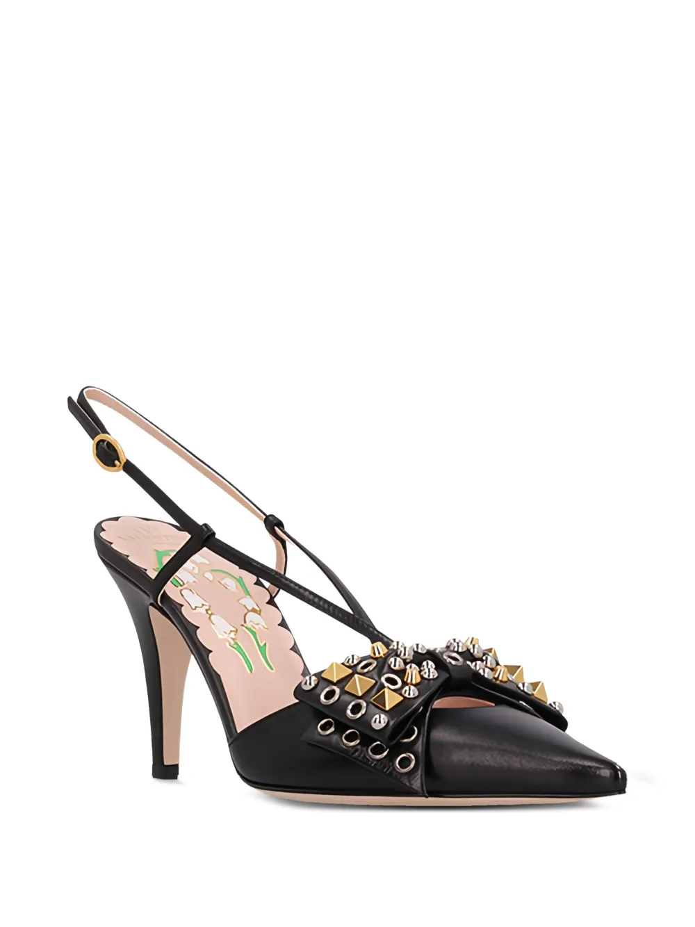 Туфли-лодочки с заостренным носком Valentino Garavani, черный — фото 2