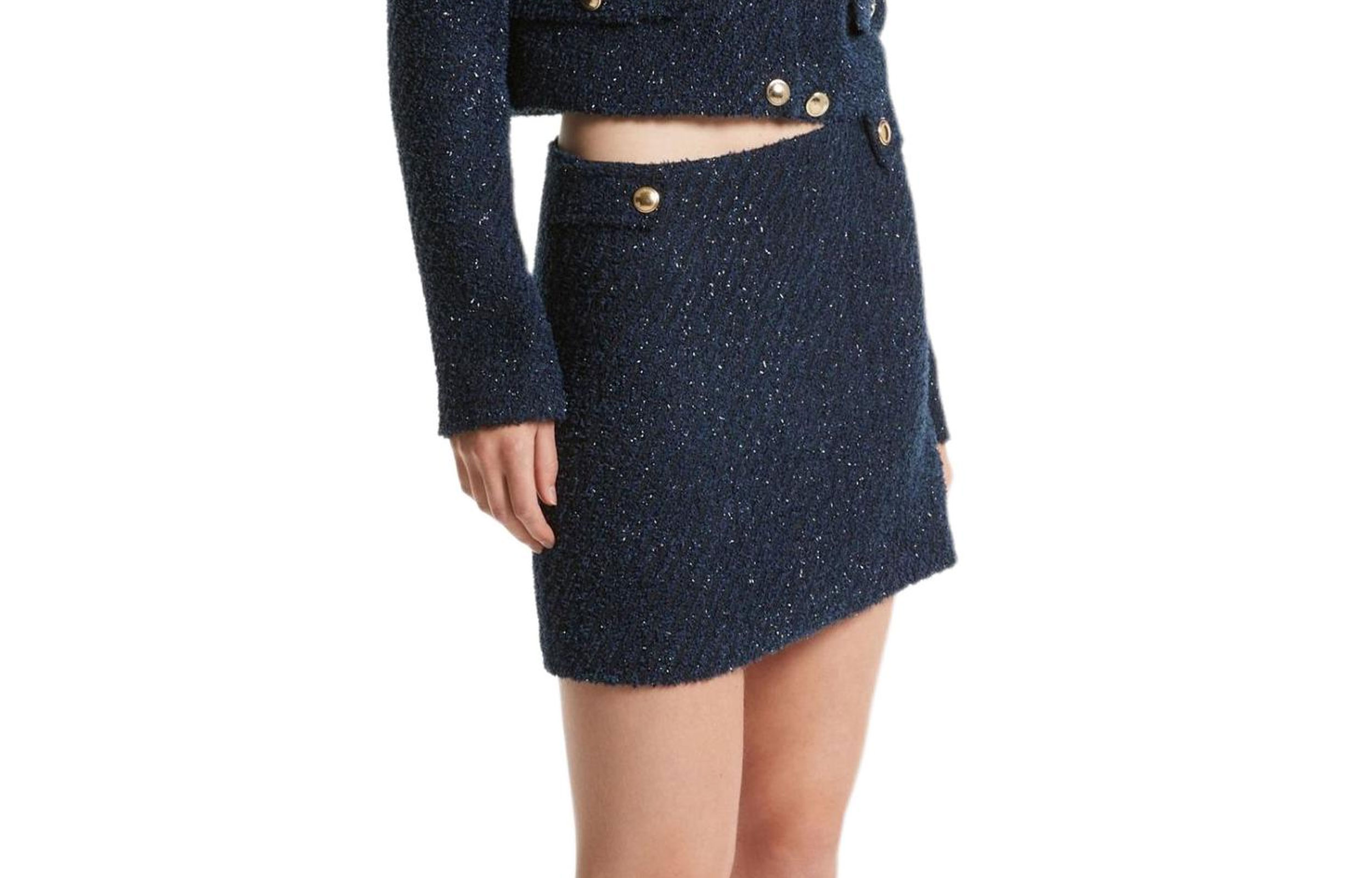 

MICHAEL KORS SS24 Повседневные короткие юбки Women's Navy Blue