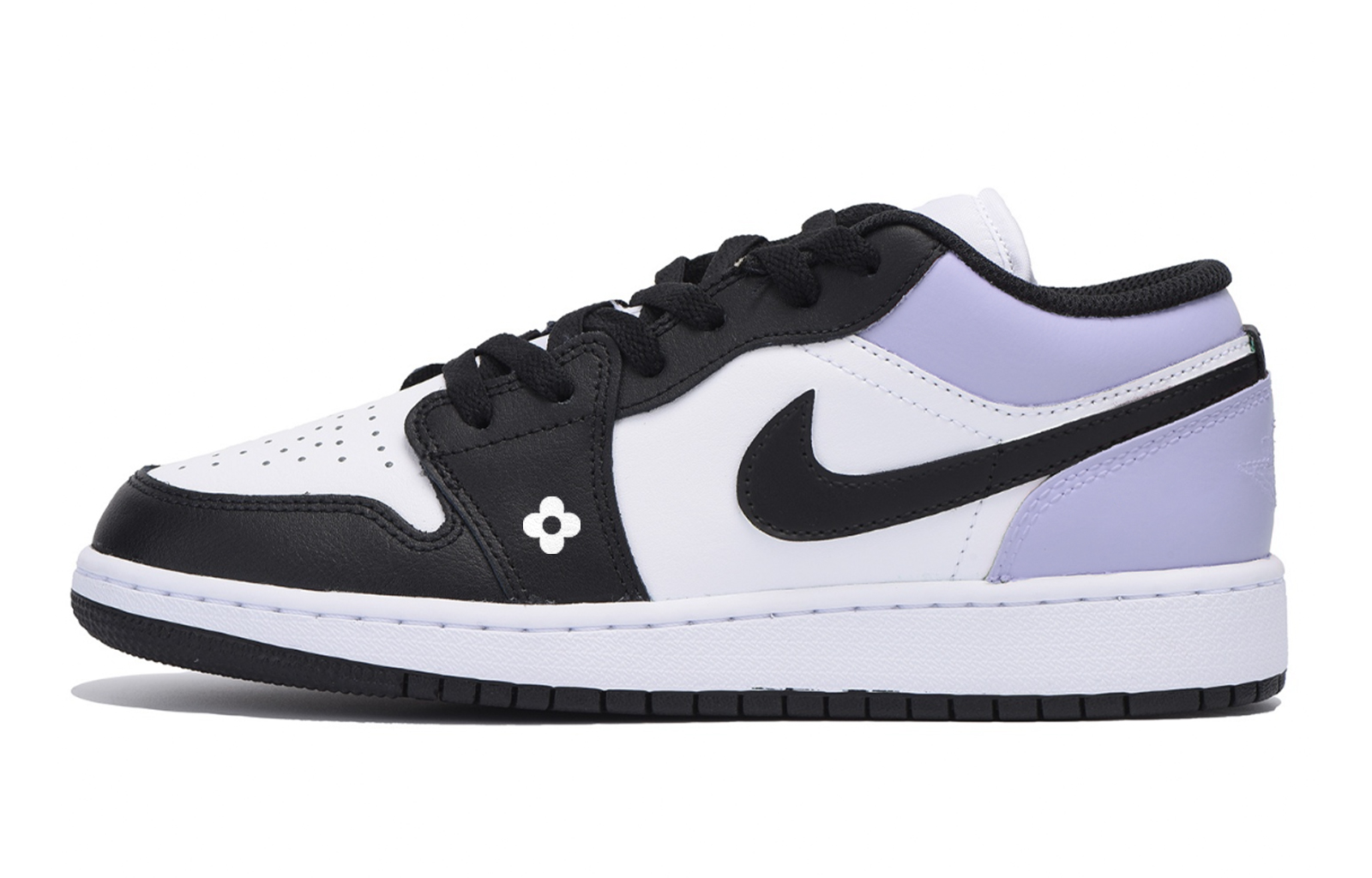 

Jordan Баскетбольные кроссовки Air 1 Low Top Vintage, мужские, белые, фиолетовые