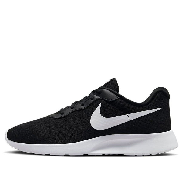 

Кроссовки tanjun flyease 'black' Nike, черный