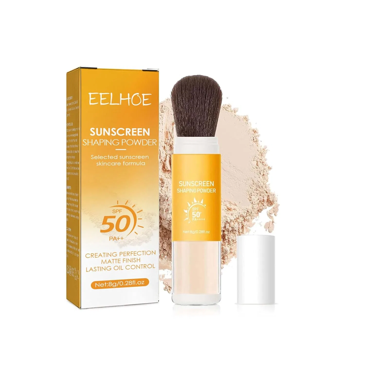 Минеральная пудра для лица с SPF 50+ и контролем жирности Generisch