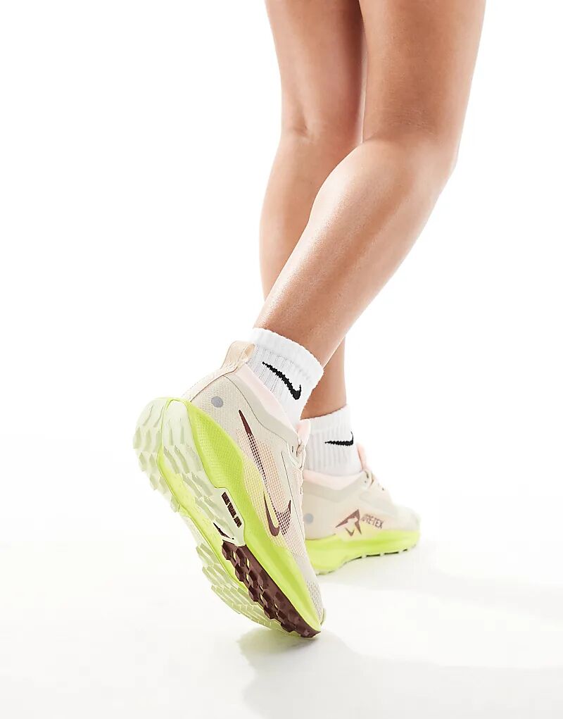 Кроссовки ReactX Pegasus Trail 5 GORE-TEX белого цвета Nike Running — фото 4