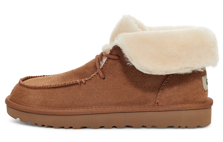 Сапоги женские UGG Diara Lacing короткие, коричневый