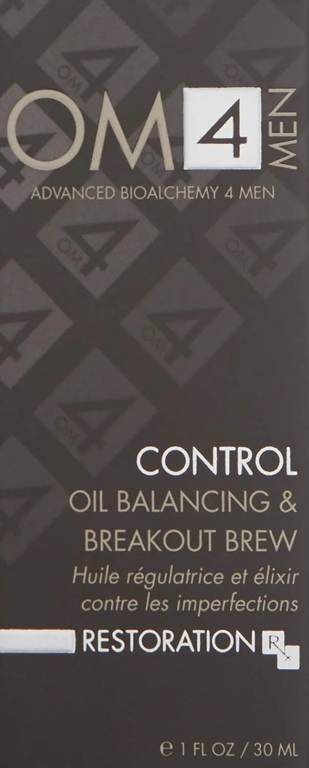 Сыворотка Organic Male — OM4 Control: для балансировки жирности и предотвращения высыпаний - средство по уходу за — фото 2
